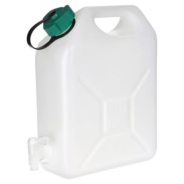 Wasserkanister 5 Liter mit Auslaufhahn, für die Aufbewahrung und den Transport von Flüssigkeiten