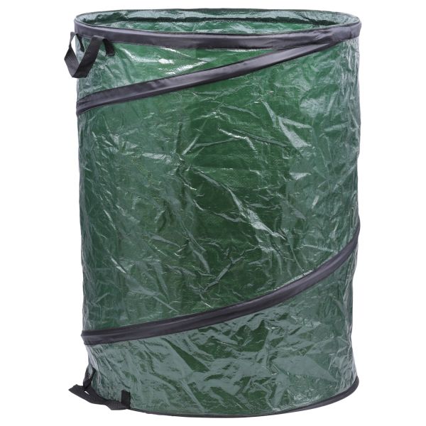 Pop-Up Laubsack 180 Liter, Gartensack für Laub und Gartenabfälle, Ø55x75cm (XL)